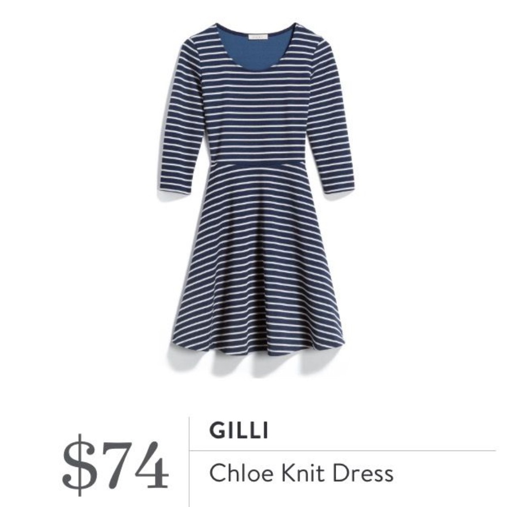 Womens Size XXL Gilli Stitch Fix Stripe Dress NWT